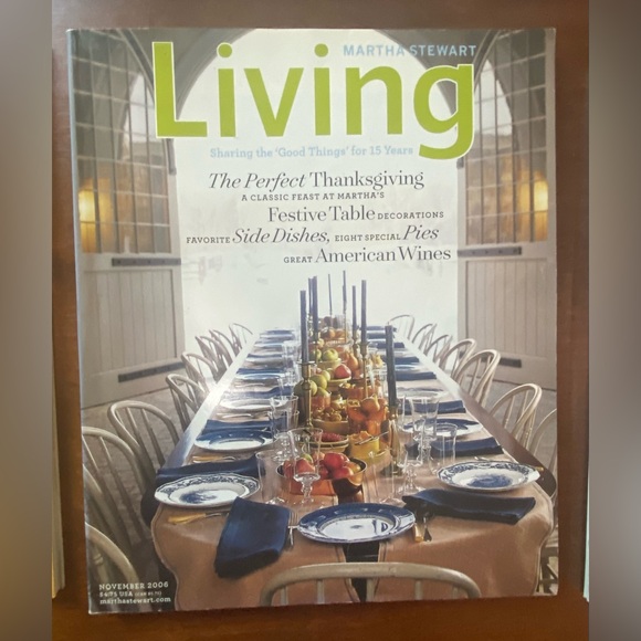 Set of 4 2006 Martha Stewart Living Magazines - Sep, Oct, Nov, Dec - Picture 4 of 5